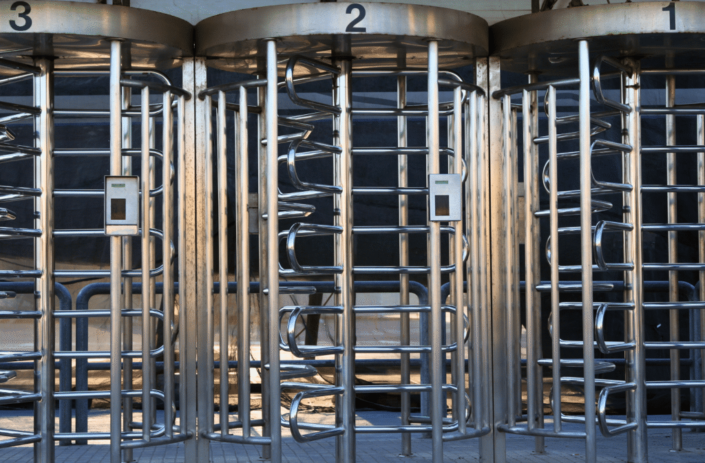 full height turnstile